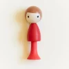 Sarah's Silks Clicques Handmade Wooden Dolls-Andy