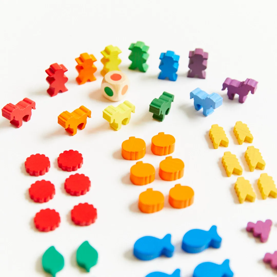 Sarah's Silks Celebration Playsilks-Around The Year On The Farm Game Pieces