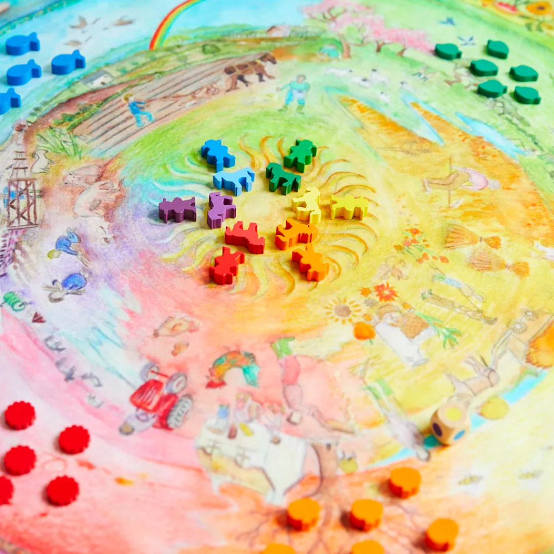 Sarah's Silks Celebration Playsilks-Around The Year On The Farm Game Pieces