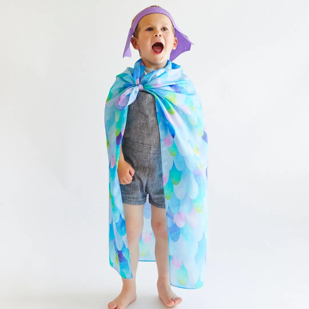 Sarah's Silks Dress-Up Sets-Blue Dragon Costume