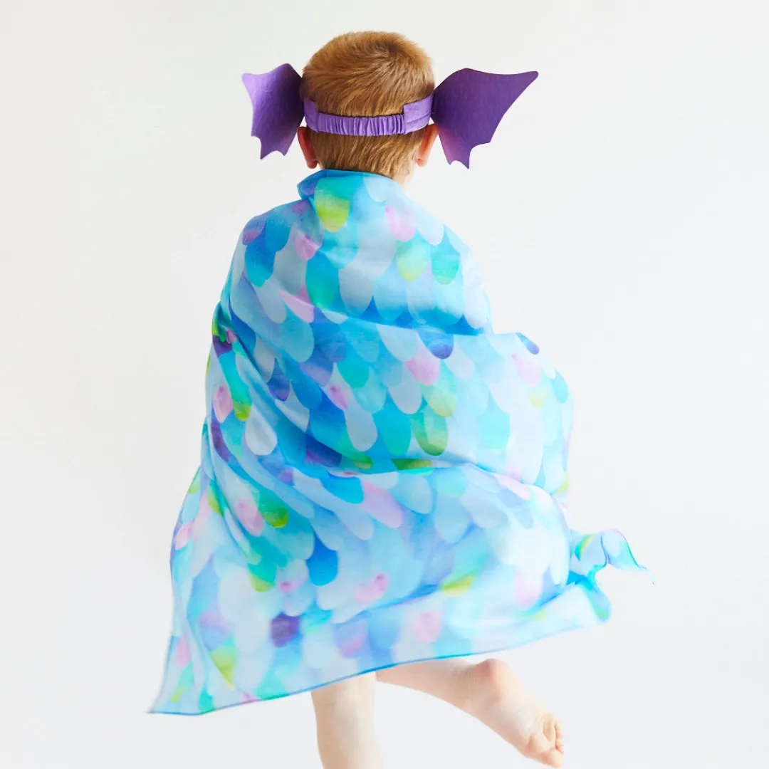 Sarah's Silks Dress-Up Sets-Blue Dragon Costume