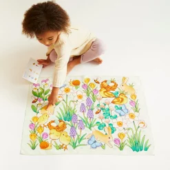 Sarah's Silks Seek & Find Playsilks-Bunny & Egg Seek & Find Playsilk