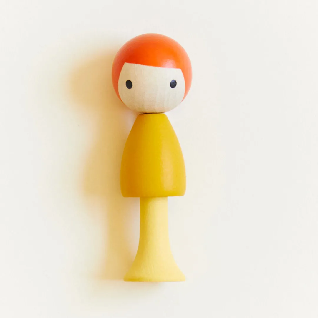 Sarah's Silks Clicques Handmade Wooden Dolls-Charles