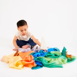 Sarah's Silks Playsilk Sets|Earth Playsilks-Earth Playsilk Set
