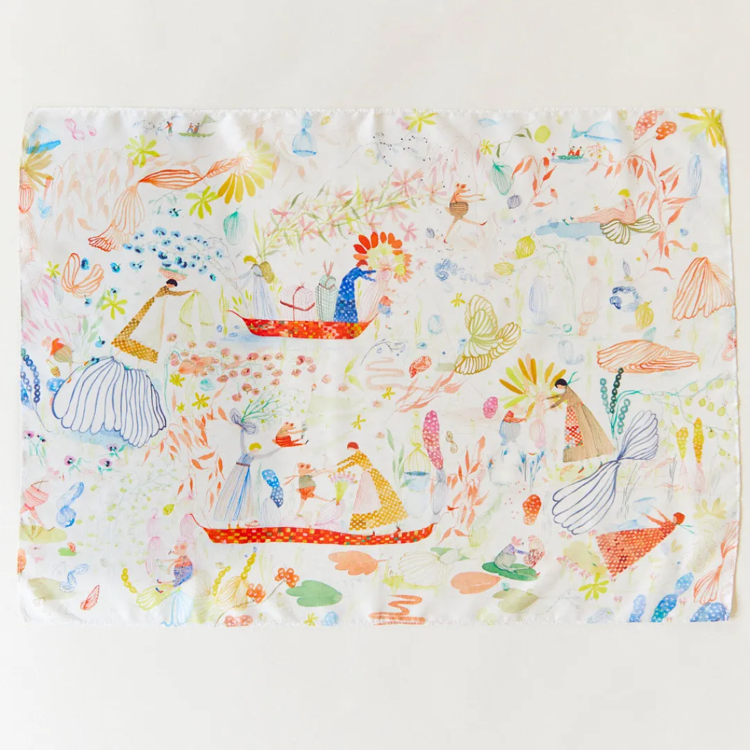 Sarah's Silks Seek & Find Playsilks-Garden In The Sea Seek & Find Playsilk