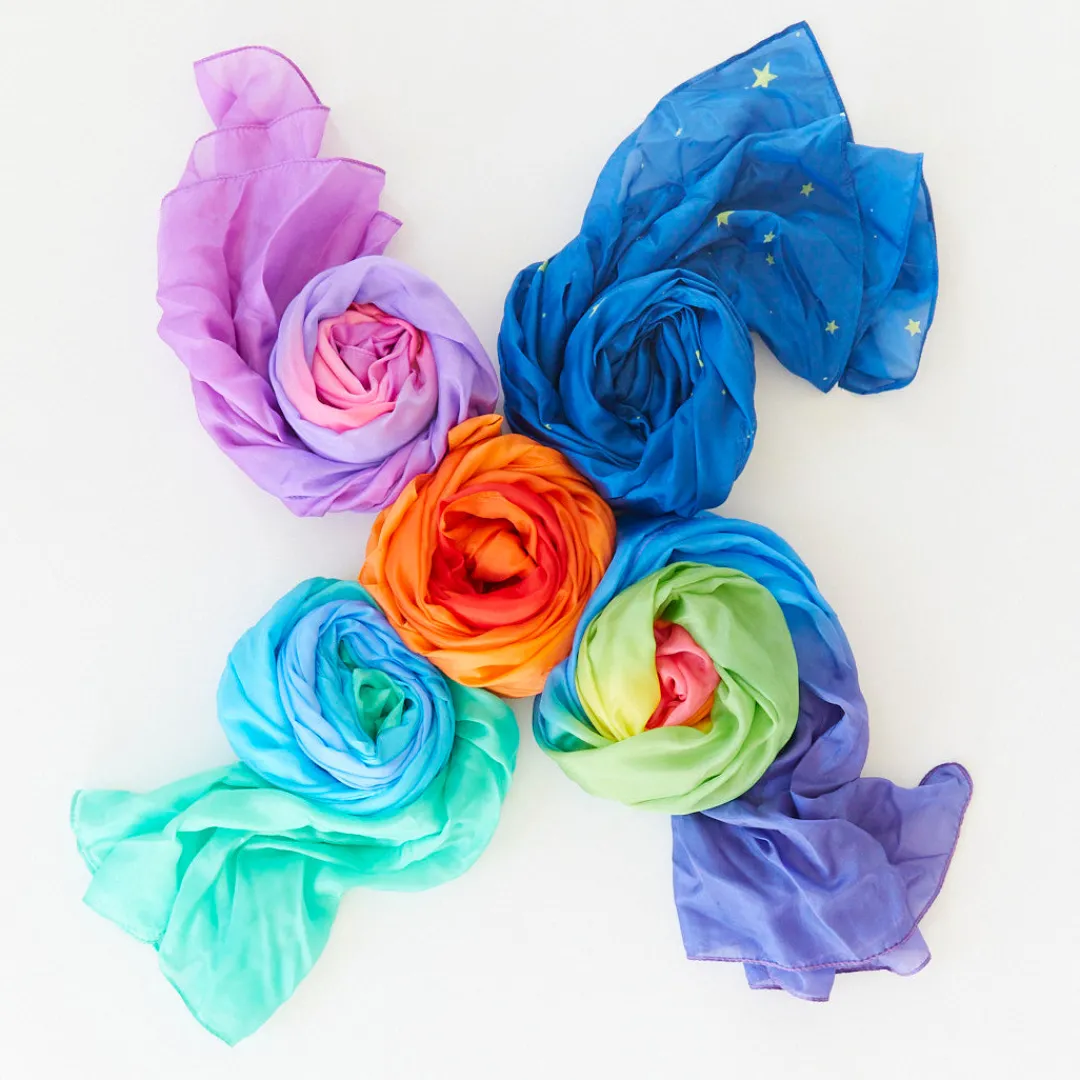 Sarah's Silks Giant Playsilks|Playsilk Sets-Giant Enchanted Playsilk Set