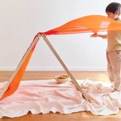 Sarah's Silks Giant Playsilks-Giant Fire Playsilk