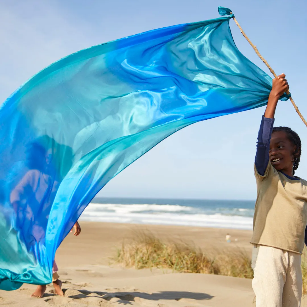 Sarah's Silks Giant Playsilks-Giant Ocean Playsilk