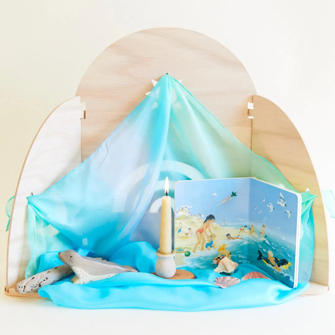 Sarah's Silks Nature Table Displays-July's Nature Table