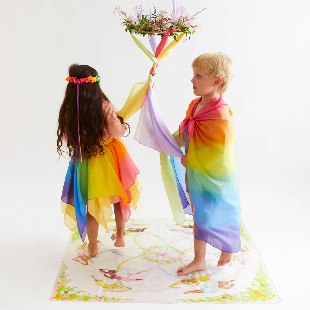 Sarah's Silks Celebration Playsilks-Large May Day Playsilk