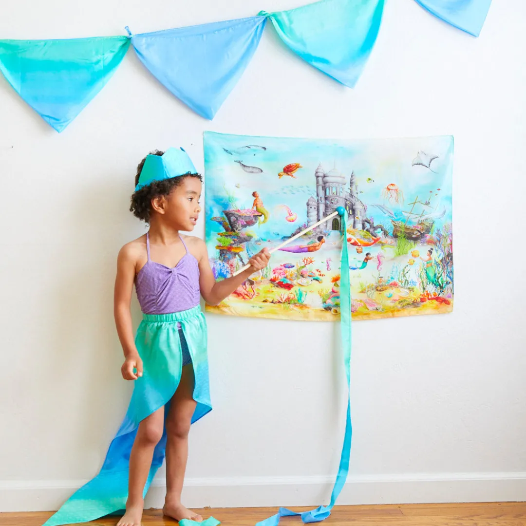 Sarah's Silks Seek & Find Playsilks|Mermaid Party-Mermaid Seek & Find Playsilk