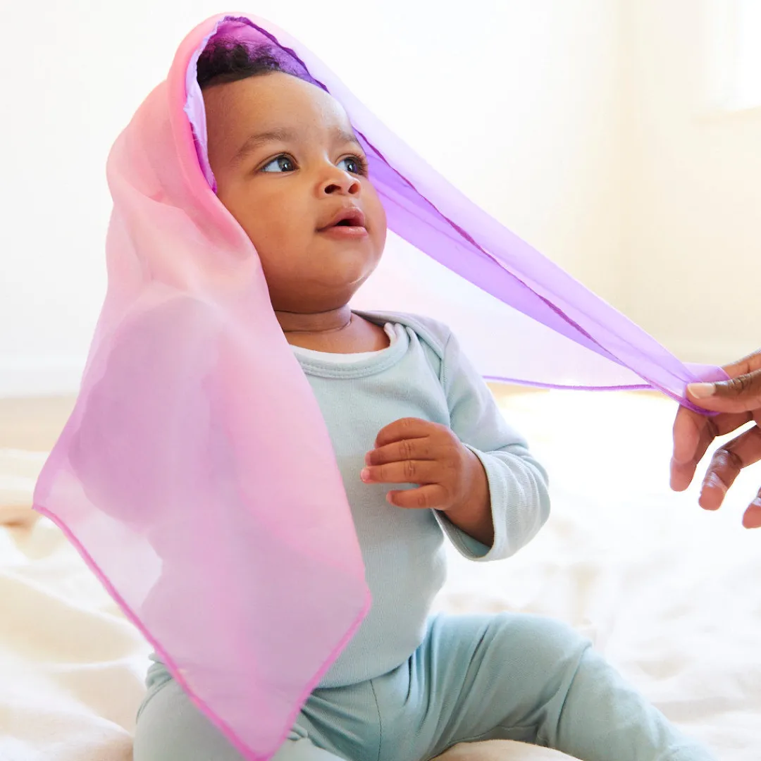 Sarah's Silks Mini Playsilks|Blossom Party-Mini Blossom Playsilk
