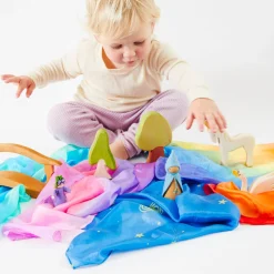 Sarah's Silks Playsilk Sets|Mini Playsilks-Mini Enchanted Playsilk Set
