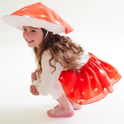 Sarah's Silks Dress-Up Sets-Mushroom Hat And Tutu
