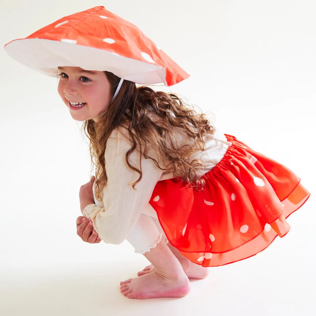 Sarah's Silks Dress-Up Sets-Mushroom Hat And Tutu