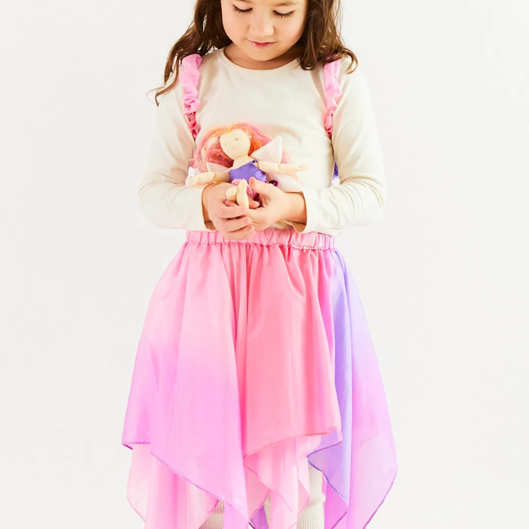 Sarah's Silks Waldorf Dolls-Pink Fairy Doll
