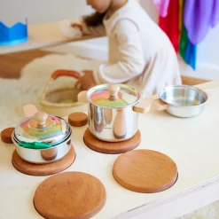Sarah's Silks Waldorf Playstand-Play Kitchen Shelf