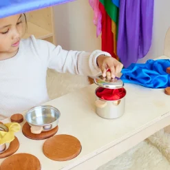 Sarah's Silks Waldorf Playstand-Play Kitchen Shelf