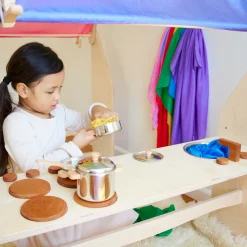 Sarah's Silks Waldorf Playstand-Play Kitchen Shelf