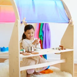 Sarah's Silks Waldorf Playstand-Play Kitchen Shelf