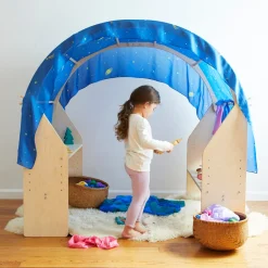 Sarah's Silks Double Playsilks|Fort Kits-Playstand