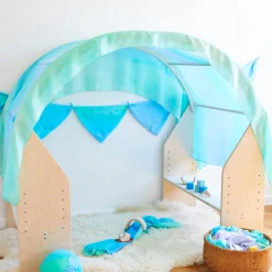 Sarah's Silks Double Playsilks|Fort Kits-Playstand
