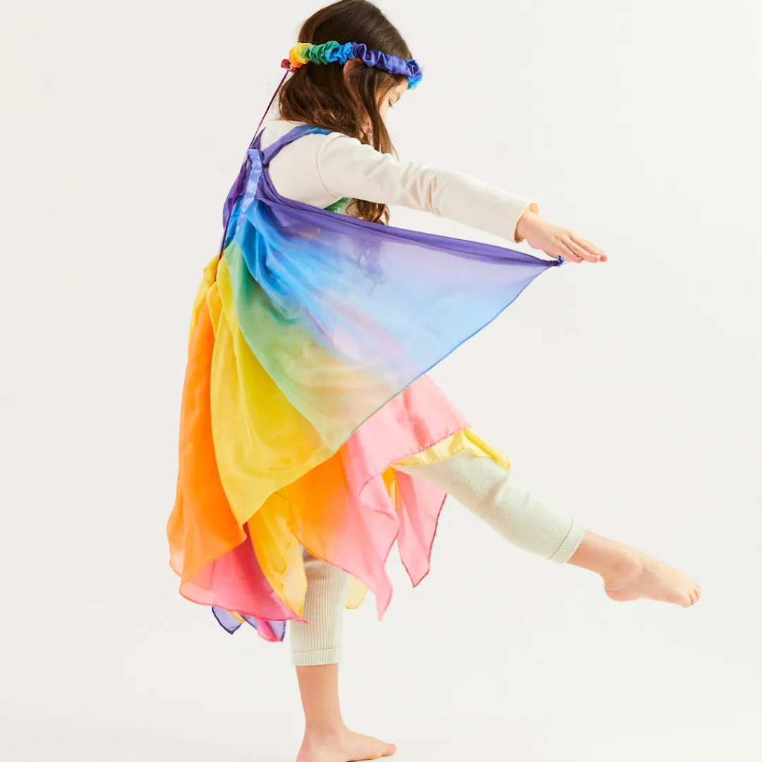 Sarah's Silks Fairy Wings|Rainbow Party-Rainbow Fairy Wings