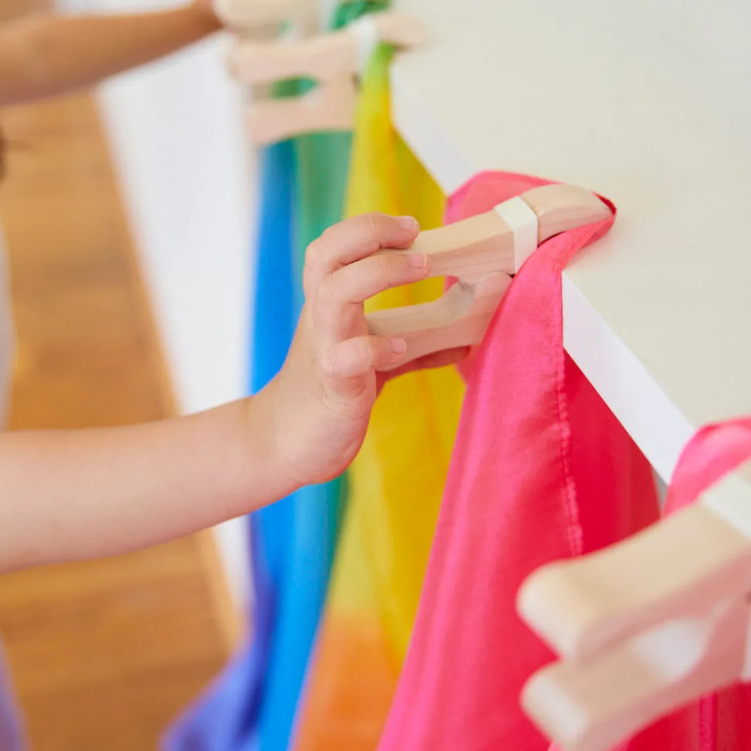 Sarah's Silks Fort Kits|Waldorf Playstand-Rainbow Fort Kit