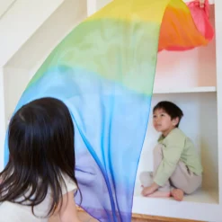 Sarah's Silks Fort Kits|Waldorf Playstand-Rainbow Fort Kit