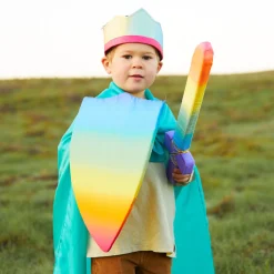 Sarah's Silks Soft Swords & Shields|Rainbow Party-Rainbow Shield