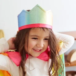 Sarah's Silks Crowns|Rainbow Party-Rainbow Silk Crown