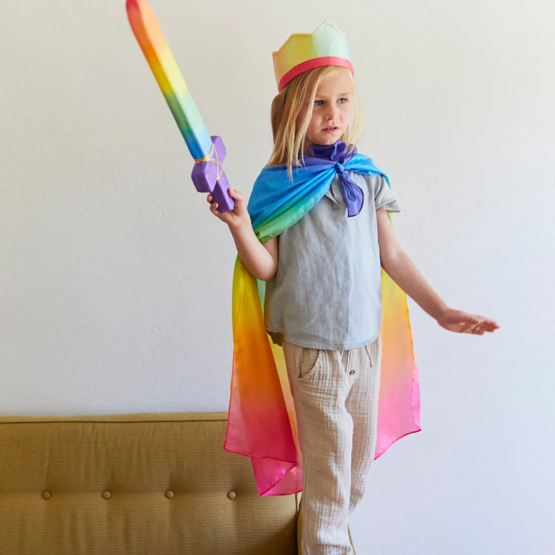 Sarah's Silks Soft Swords & Shields|Rainbow Party-Rainbow Soft Sword