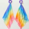 Sarah's Silks Wrist Streamers|Rainbow Party-Rainbow Wrist Streamers