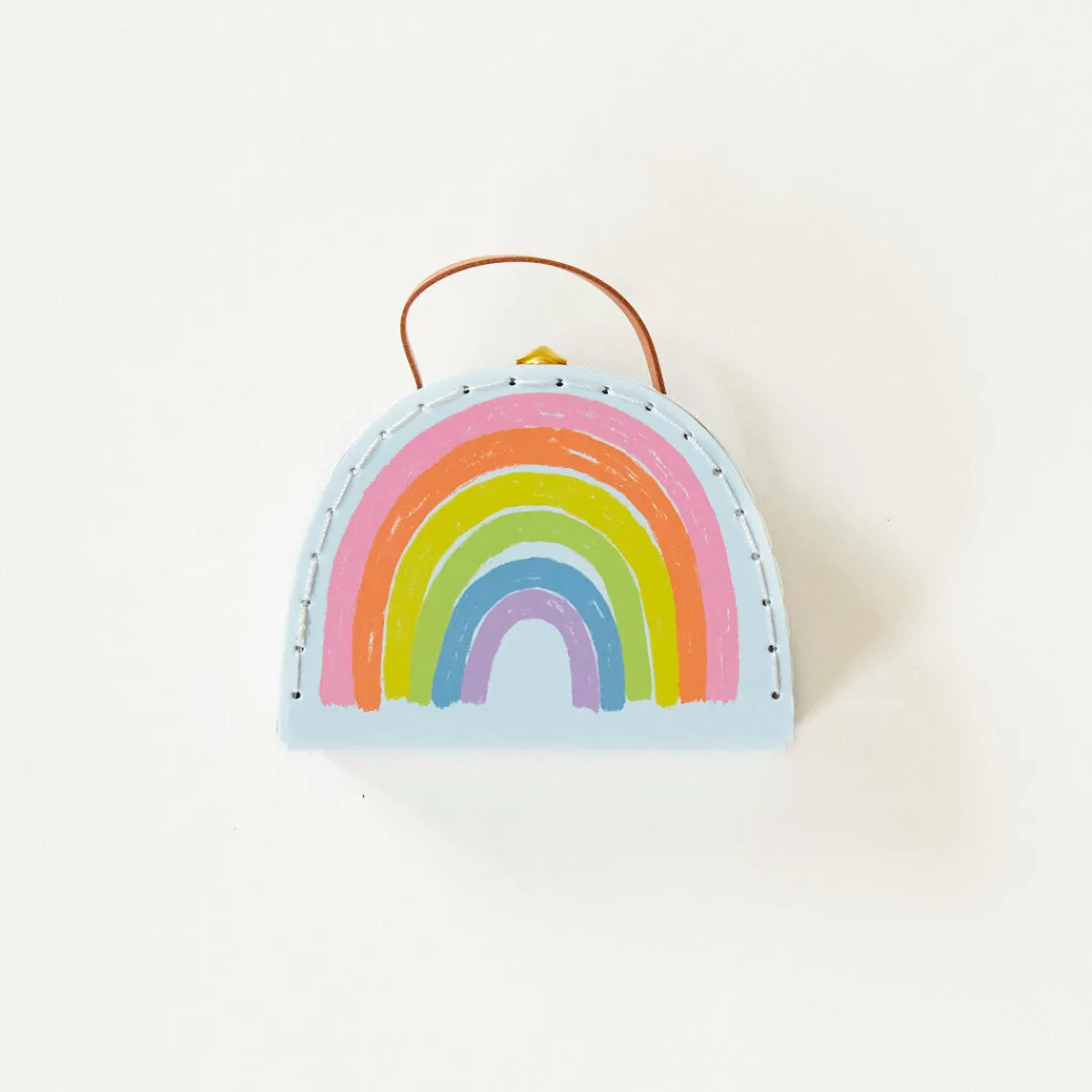 Sarah's Silks Suitcases-Small Rainbow Suitcase