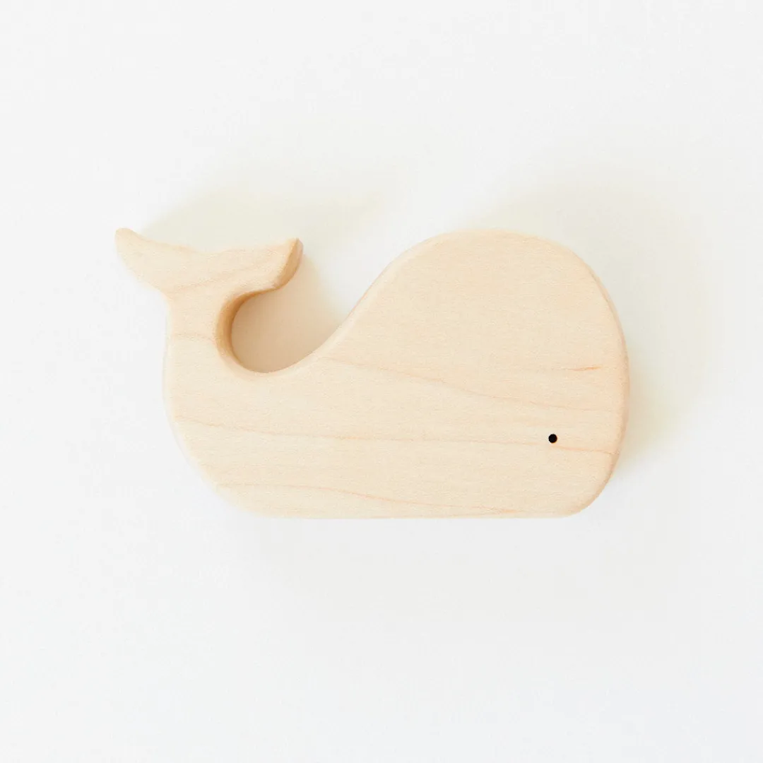 Sarah's Silks Mermaid Party-Wooden Whale